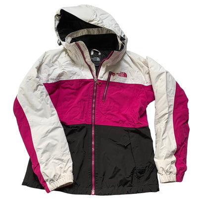 The North Face Women's Pink White Black Winter Jacket Medium