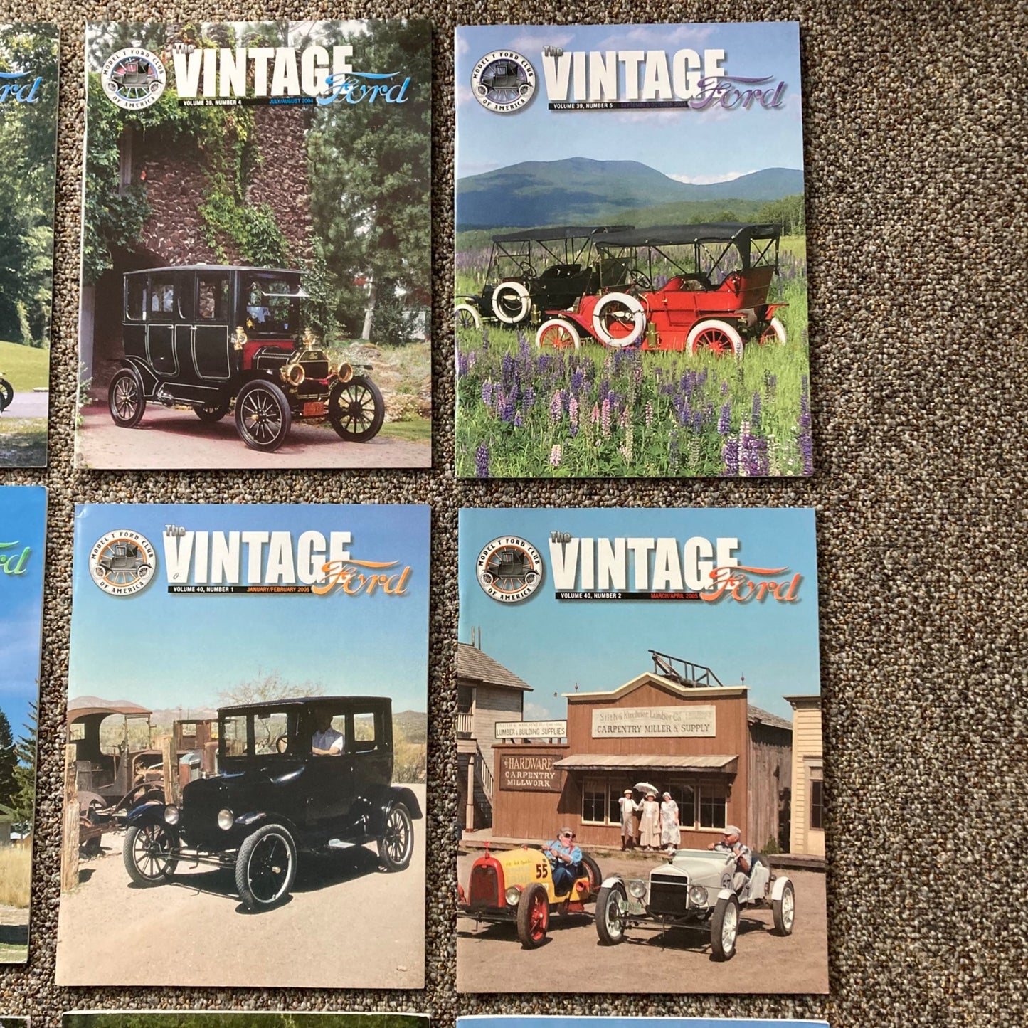 Lot 9 The Vintage Ford Magazine 2004-2005 Model T Ford Club of America