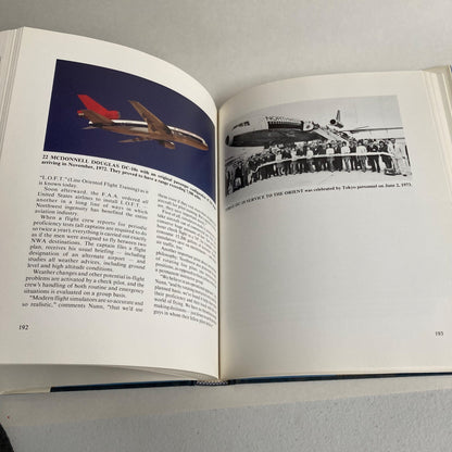 Flight to the Top: 60 Year Story of Northwest Airlines Vintage 1986 Book Ruble