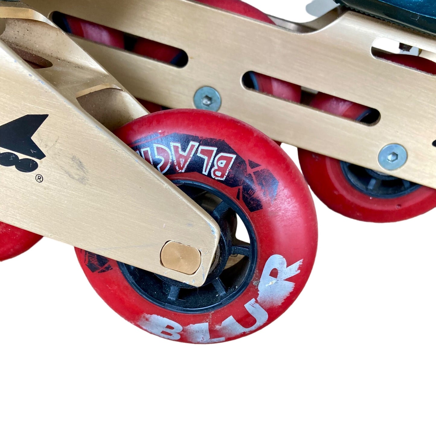 Rollerblade Fusion 10K Inline Skates 5-Wheel Aluminum Frame Size 24.5