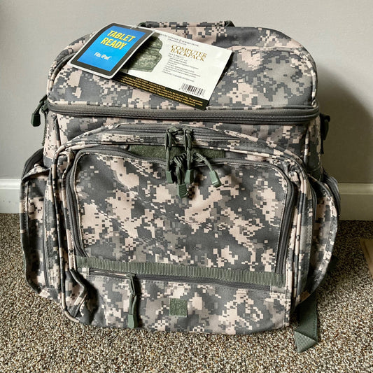 Mercury Luggage ACU Camo Computer Backpack Military Style NEW!