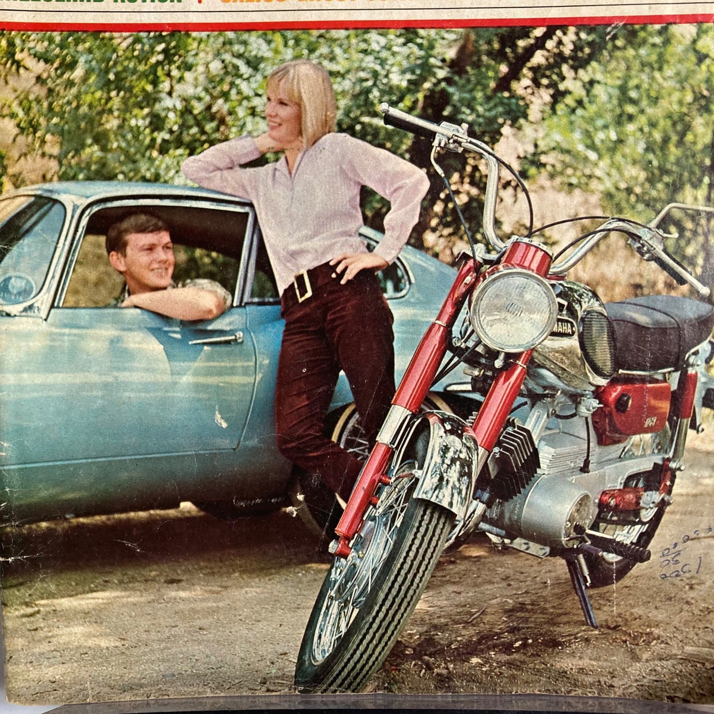 Vintage Modern Cycle Magazine October 1966 Motorcycle Drag Racing Hill Climbs