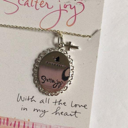 New Kathy Davis Faith Pendant Necklace