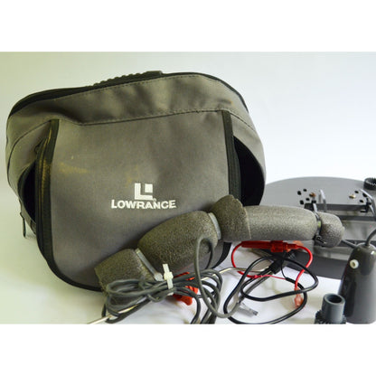 Lowrance PTI-WSU Ice Transducer w/ Depth Finder Case & Accessories
