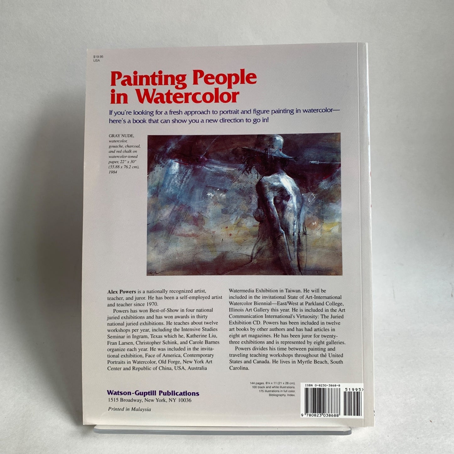 Painting People in Watercolor Alex Powers A Design Approach Book