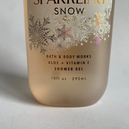 Bath Body Works Fresh Sparkling Snow Shower Gel 10 oz NEW