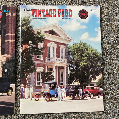 Lot 6 The Vintage Ford Magazine 1991 COMPLETE SET! Model T Ford Club of America