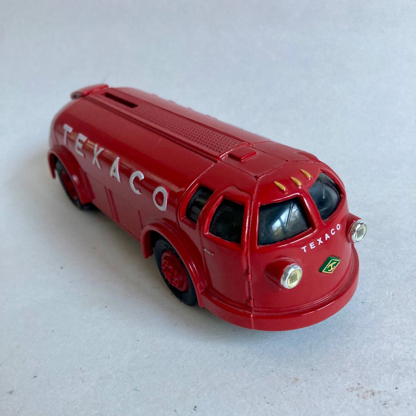 Vintage Ertl Texaco 1934 Diamond Tanker Truck "Doodle Bug" Diecast Bank w/ KEY!