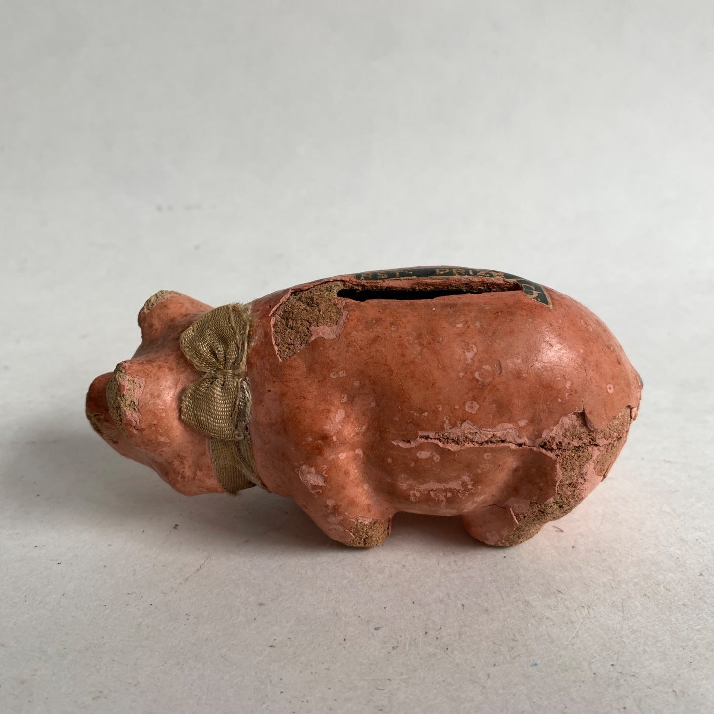 Vintage Pig Tiny Small Piggy Bank