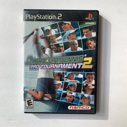 PS2 PlayStation 2 Smash Court Tennis Pro Tournament Game Disc & Case