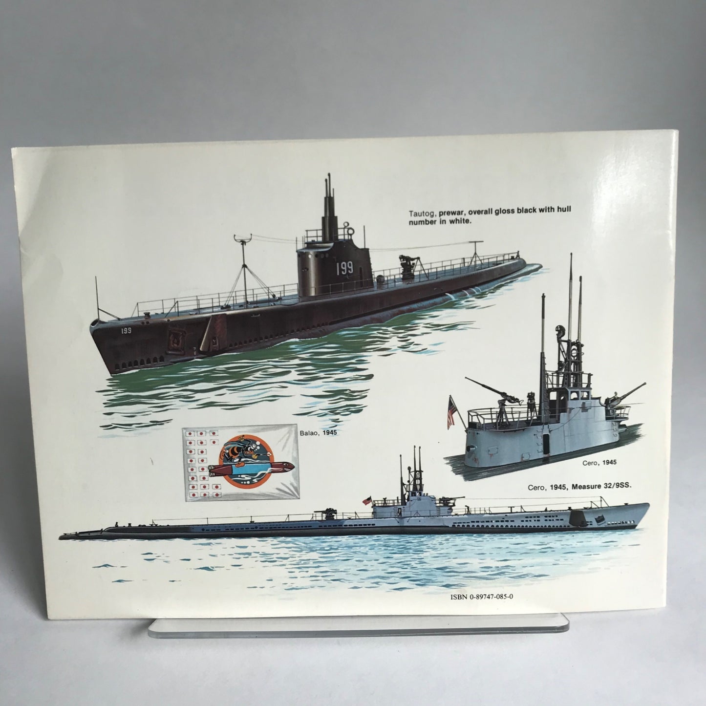 Vintage 1983 U.S. Subs in Action Book Warships No. 2 NICE!