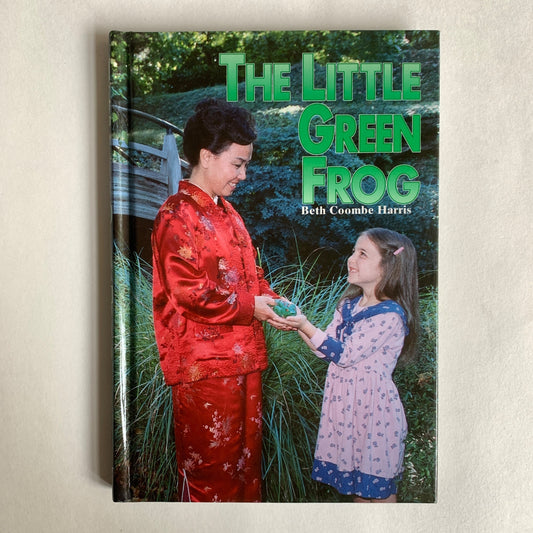 The Little Green Frog Beth Coombe Harris Hardcover Book ACE