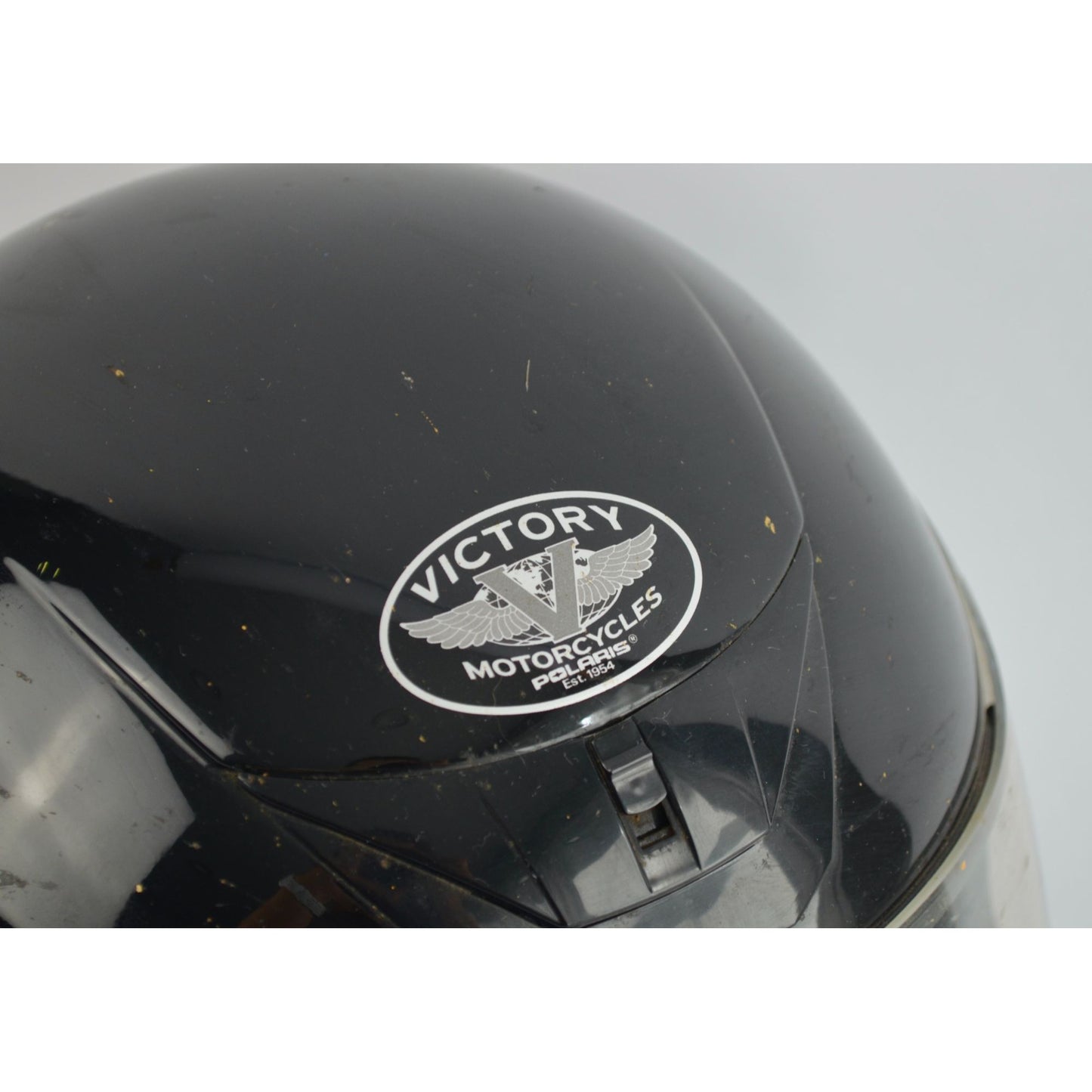 Polaris Victory Motorcycle Helmet Black Full-Face Size Large