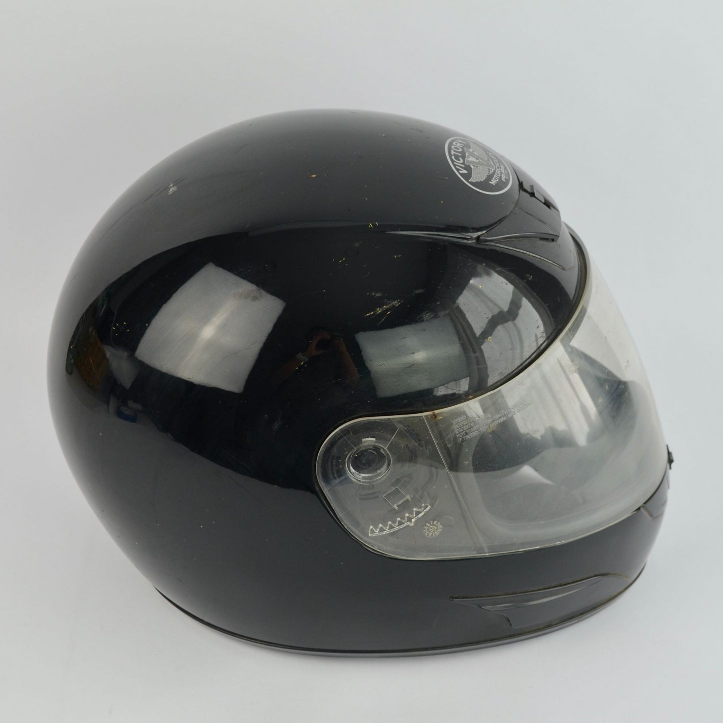 Polaris Victory Motorcycle Helmet Black Full-Face Size Large