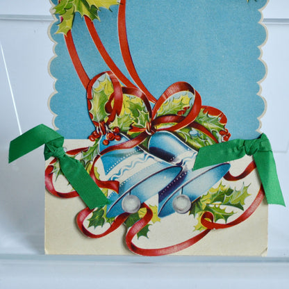 Vintage Unmarked Unknown Brand Christmas Card
