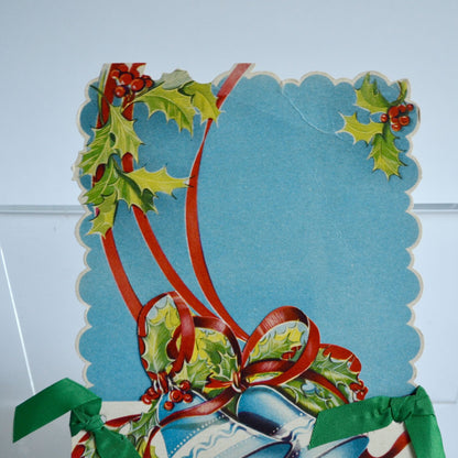 Vintage Unmarked Unknown Brand Christmas Card