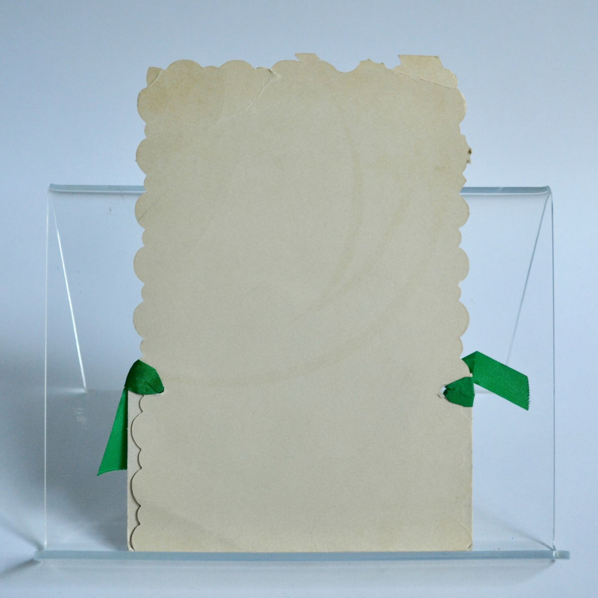 Vintage Unmarked Unknown Brand Christmas Card