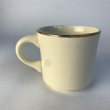 Vintage Boy Scouts of America Order of the Arrow Mug Gold Rim Ceramic