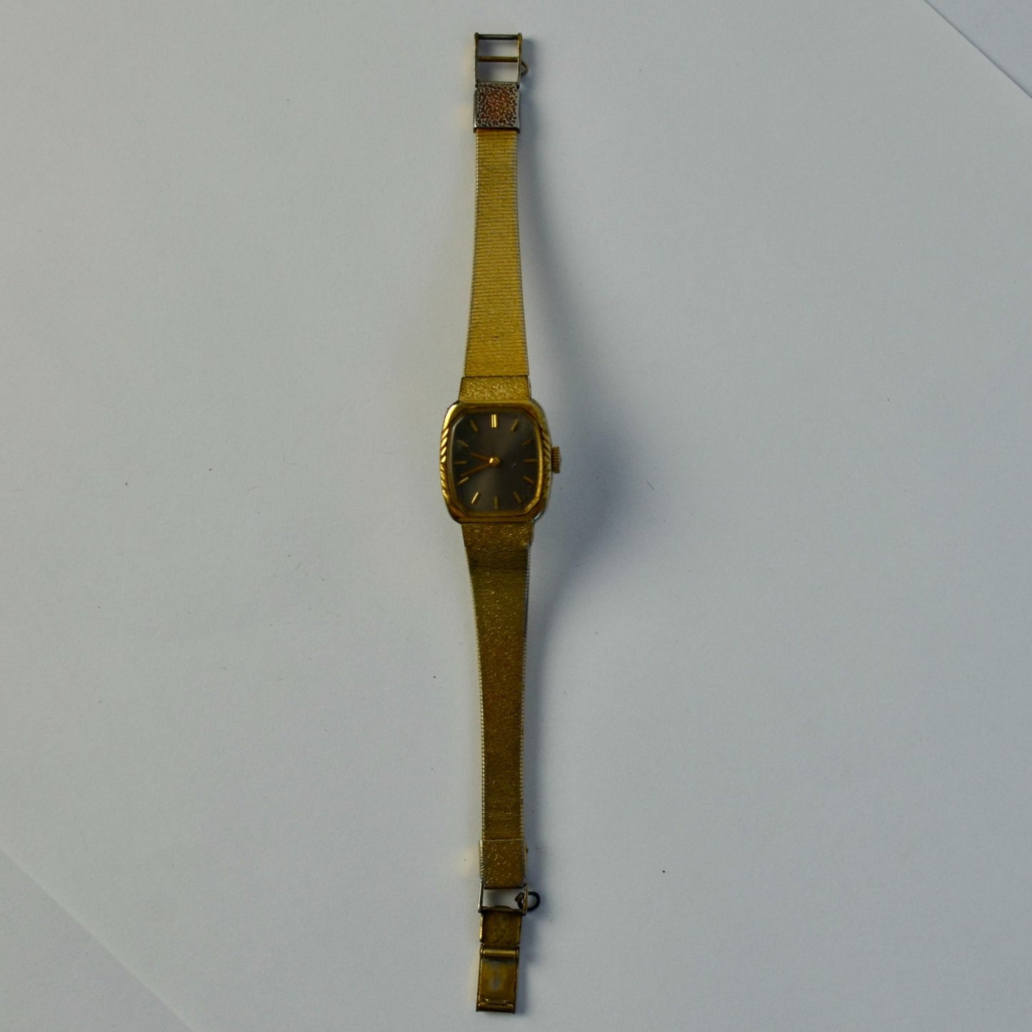 Seiko 1100-5509 Japan Gold Women's Dress Watch Missing Chain Untested