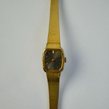 Seiko 1100-5509 Japan Gold Women's Dress Watch Missing Chain Untested