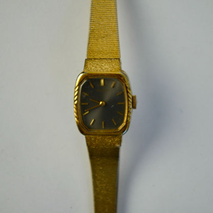 Seiko 1100-5509 Japan Gold Women's Dress Watch Missing Chain Untested