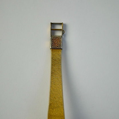 Seiko 1100-5509 Japan Gold Women's Dress Watch Missing Chain Untested