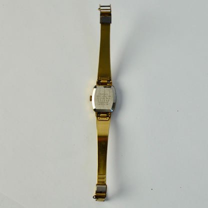 Seiko 1100-5509 Japan Gold Women's Dress Watch Missing Chain Untested