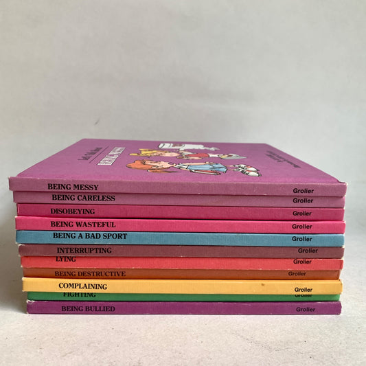 Vintage Joy Berry Books Lot Set of 11 Let's Talk About Hardcover