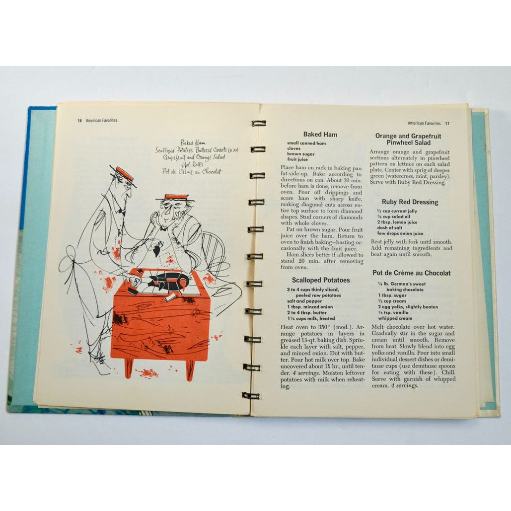 Betty Crocker's Dinner for Two Cookbook 1958 1st Edition 1st Printing