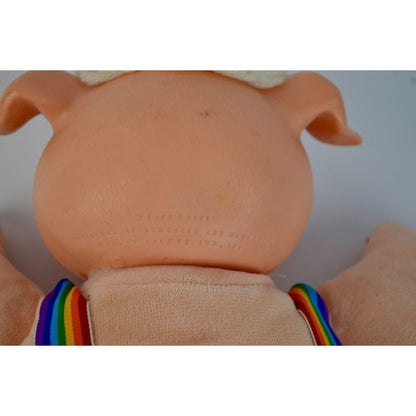 Cabbage Patch Kids Koosas Dog Rainbow Overalls 1983
