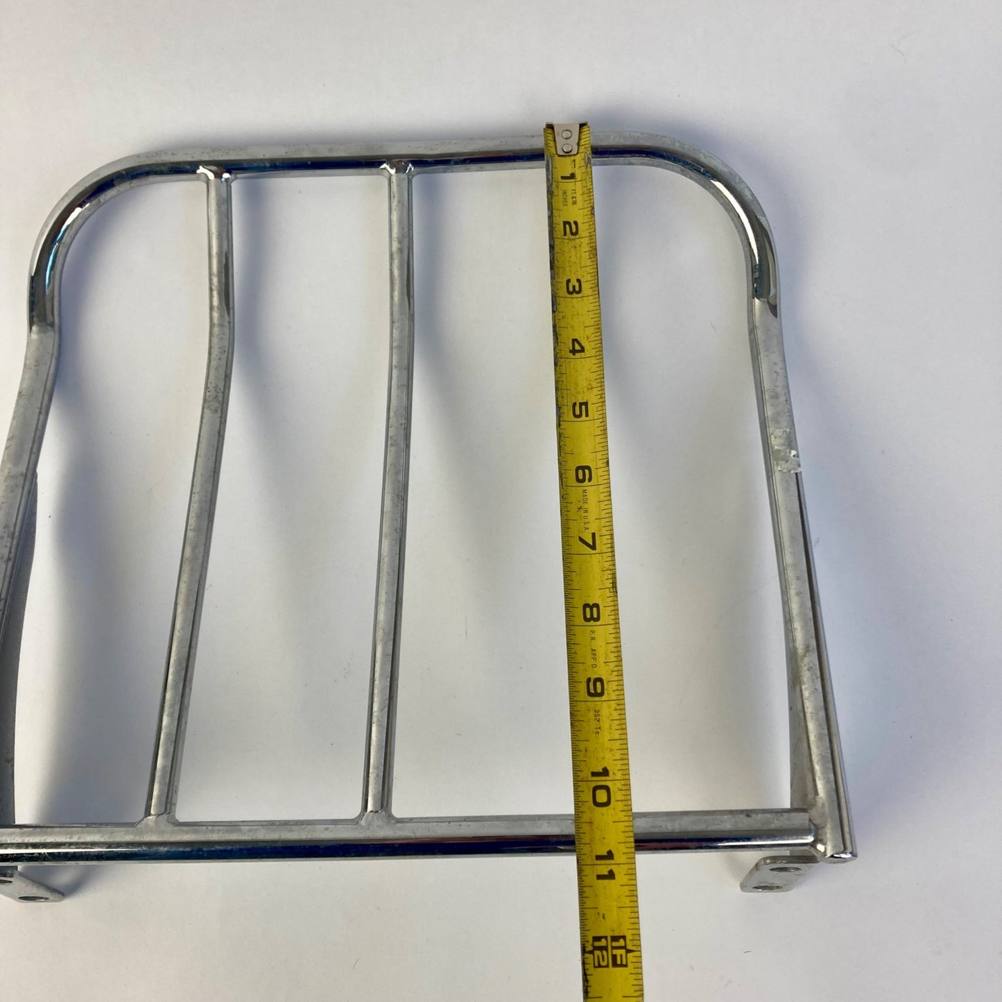 Motorcycle Chrome Luggage Rack 12 x 11 Inches Harley Davidson?
