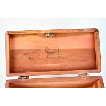 Lane Cedar Chest Small Vintage No Key Swanson Furniture Cokato