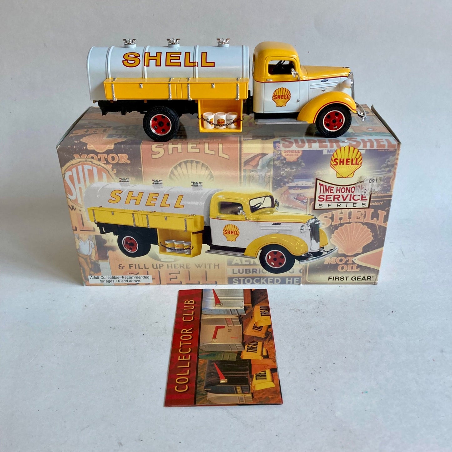 Vintage Shell 1937 Chevrolet Tanker Truck Die Cast by First Gear