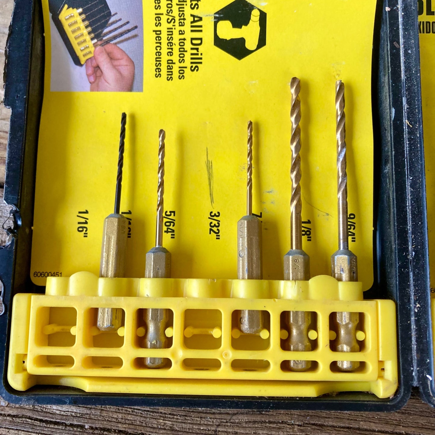 Drill Bit Set Most are Stanley Lot 12