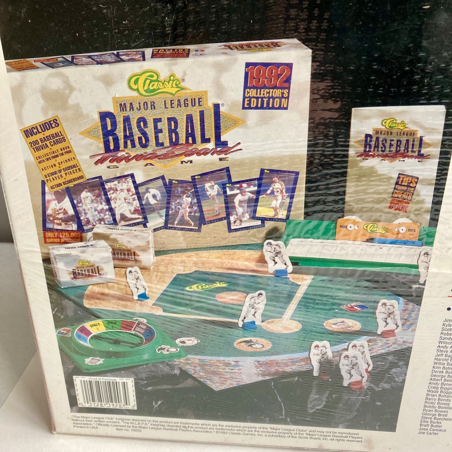 Classic Major League Baseball Trivia Board Game 1992 Series NEW & SEALED!