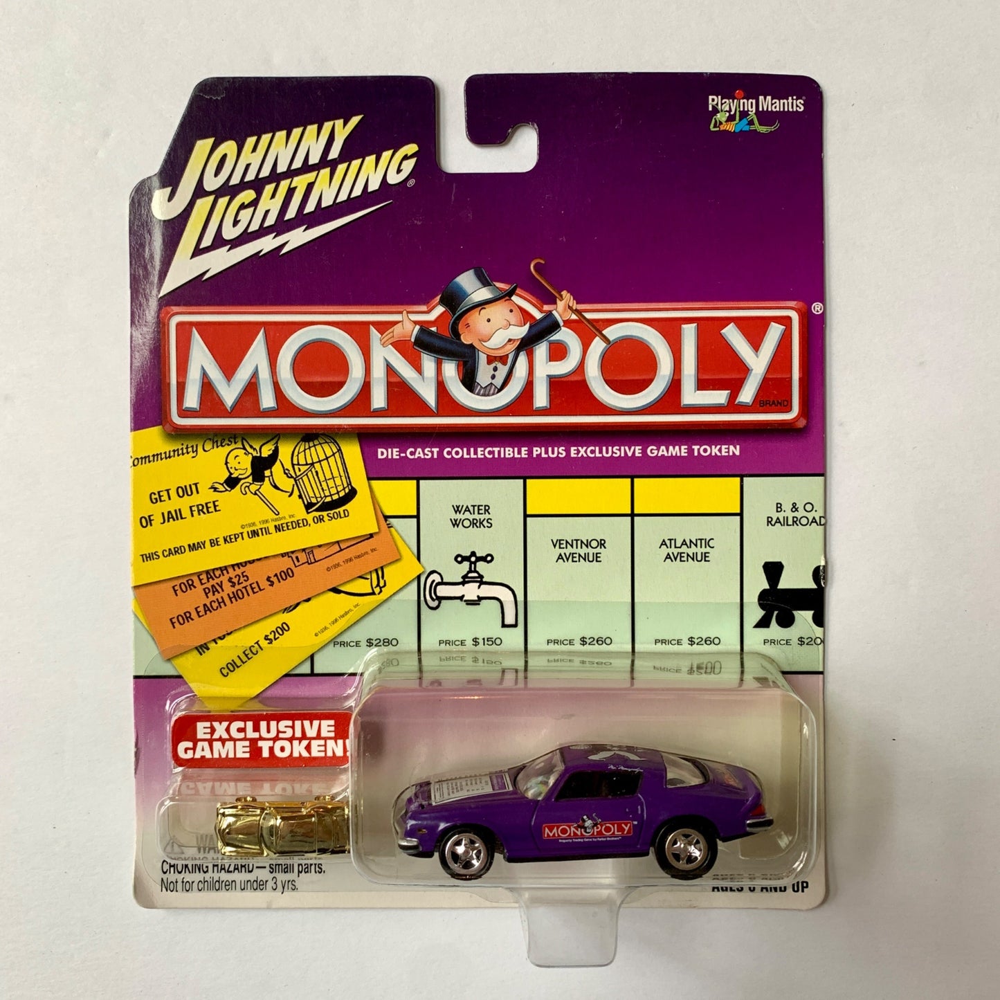 Johnny Lightning Monopoly 1977 Chevrolet Camero 2002 Vintage New