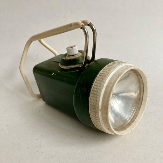 Vintage Ray-O-Vac LM6 Flashlight Handheld Retro Camping Boy Scouts