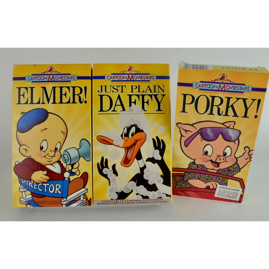 Vintage VHS Elmer Daffy Porky