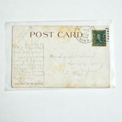 1908 Antique Wishing You Christmas Cheer Postcard Clapsaddle