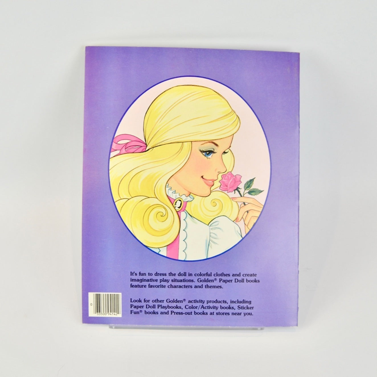 Golden Angel Face Barbie Paper Doll Uncut 1982-45 1983