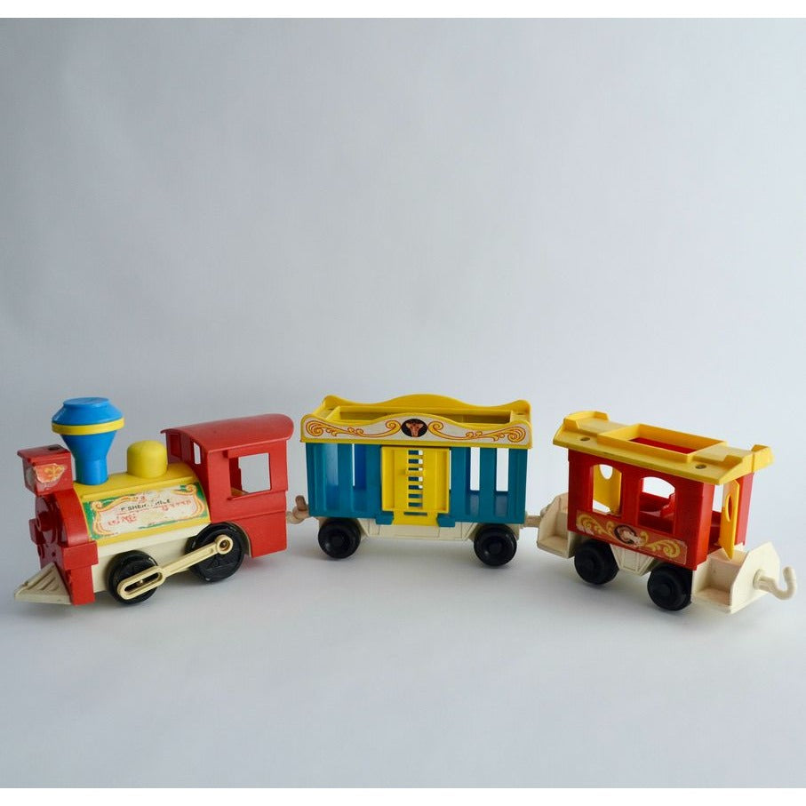 Fisher Price Little People Circus Train 3 Cars NO ANIMALS/PEOPLE