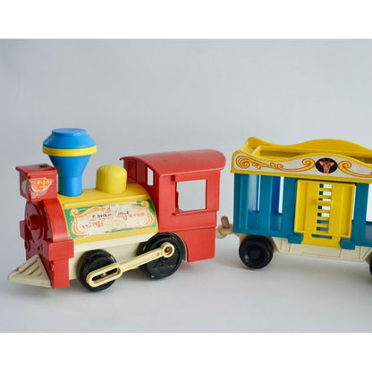 Fisher Price Little People Circus Train 3 Cars NO ANIMALS/PEOPLE
