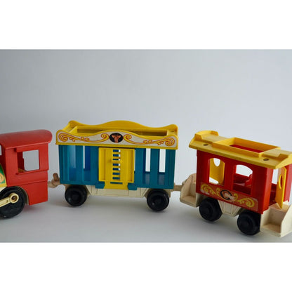Fisher Price Little People Circus Train 3 Cars NO ANIMALS/PEOPLE