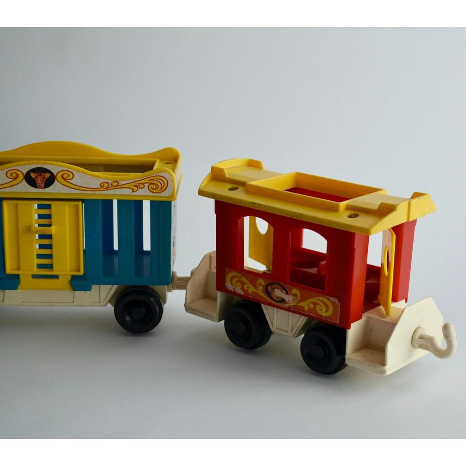 Fisher Price Little People Circus Train 3 Cars NO ANIMALS/PEOPLE