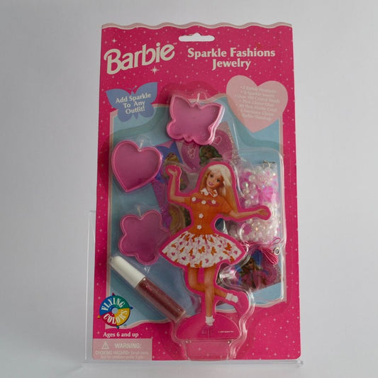 Barbie Sparkle Fashions Jewelry Vintage New Sealed 1997 Set