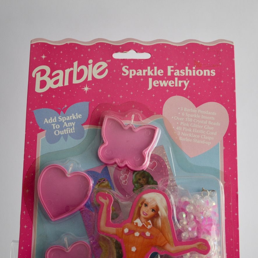 Barbie Sparkle Fashions Jewelry Vintage New Sealed 1997 Set