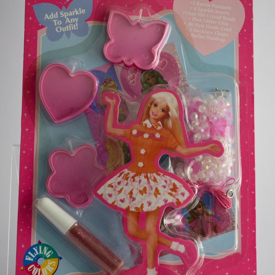 Barbie Sparkle Fashions Jewelry Vintage New Sealed 1997 Set