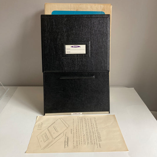 Vintage Yankee Dispensing Paper Safe 11x14" Darkroom Photography w/ Box