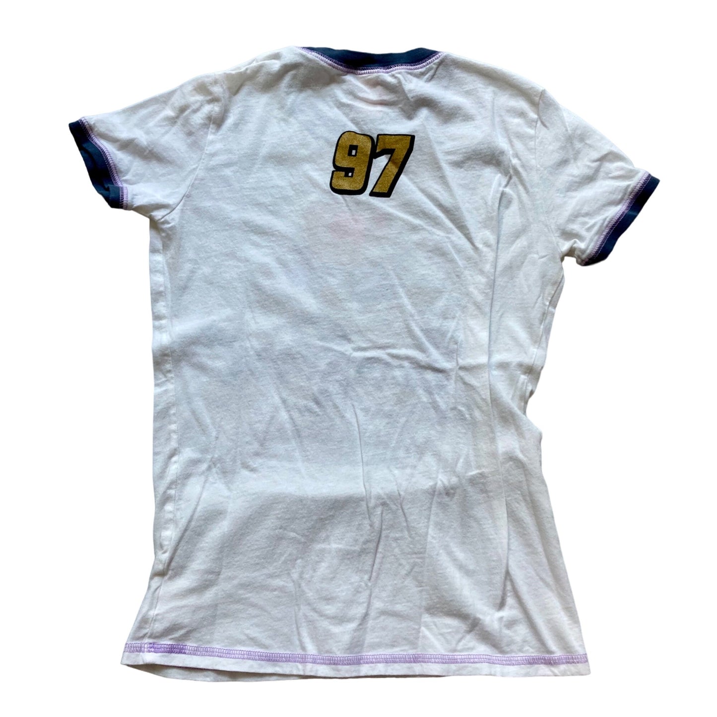 Vintage Kurt Busch #97 Crown Royal NASCAR T-Shirt Women's Size S NICE!