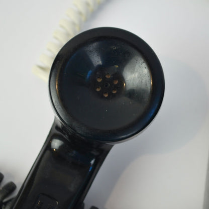 Vintage Bell System Western Electric Black Rotary Telephone Desk Phone